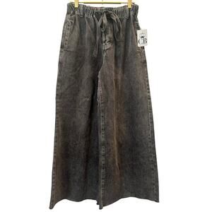 Easel – Black Jeans – S